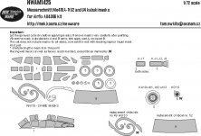 Masque 1/72 Messerschmitt Me 410A-1 U2 U4 Airfix Masque 1/72 Messerschmitt Me 410A-1 U2 U4 Airfix