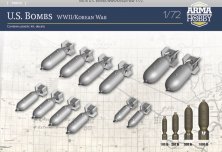 1/72 US Bombs WWII/Korean War includes decals