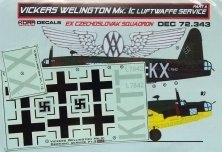 1/72 Vickers Wellington Mk.IC Luftwaffe Part II