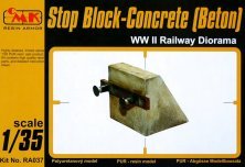 1/35 Stop Block-Concrete WWII