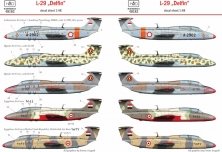 1/48 Aero L-29 Delfin decals