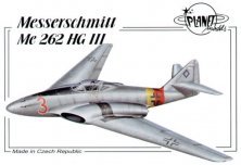 Planet 1/72 Messerschmitt Me-262 Hgiii