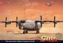 Roden Kit Antonov An-12BK Cub 1/72 Modellismo