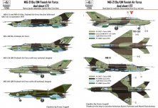 1/72 Decals MiG-21 Bis/UM Finnish Air Force