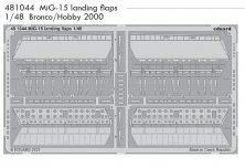 1/48 SET MiG-15 landing flaps
