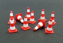 1/35 Traffic cones, 10 pcs.