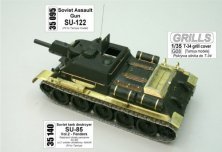1/35 Soviet SU-122 assault gun for Tamiya