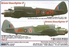 1/48 Bristol Beaufighter Mk.IF X7842 , with AI. Mk.IV radar
