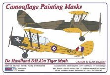 1/32 Camouflage masks DH.82a Tiger Moth