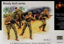 1/35 Bloody Atoll series Kit No 2 U.S. Marine Corps Infantry