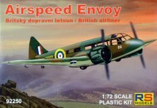 1/72 Airspeed Envoy British airliner
