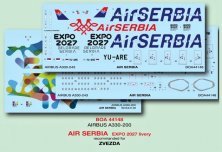 Decals 1/144 A330-243 Air Serbia EXPO 2027 Livery