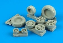 1/32 F-16I Sufa weighted wheels (ACAD)
