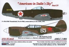 1/32 Americans in Stalins Sky, Part IV Masks P-40E & P-47D