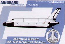 Anigrand 1/144 Navetta Spaziale Molniya Buran OK-92