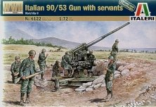 1/72 Italian 90/53 with Servant  2nd WW
