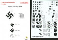 Techmod Swastika Luftwaffe Decals 1/48
