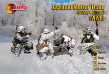 1/32 German Mortar Team in winter uniforms WWII