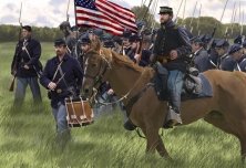 1/72 US Union Infantry on the March