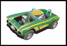 1/25 1962 Chevy Corvette