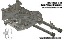 1/48 Twin 30 cal brownings on an Raf twin mount for Lysander