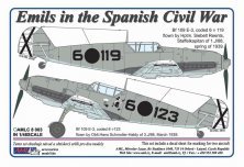 1/48 Masks for Emils in the Spanish Civil War