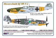 1/48 Masks for Bf 109 F-2 (incl. decals)