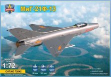 1/72 Mikoyan MiG-21F-13 supersonic jet fighter