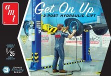 1/25 2-post hydraulic lift Garage Accessory Set Part3 Get On Up