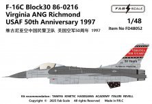1/48 F-16C Block30 86-0216 Virginia Ang Richmond