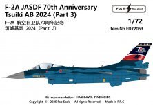 1/72 F-2A Jasdf 70th Anniversary Tsuiki Ab 2024 Part 3
