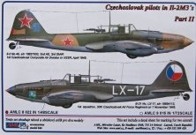 1/72 Decals IL-2M3 Czechoslovak pilots Part 2