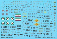 1/48 Dassault Mirage F.1 C & F.1 B Iran Air Force