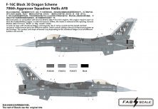 1/48 F-16C Block 30 Dragon Scheme