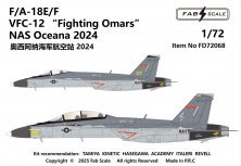 1/72 Boeing F/A-18E/F Super Hornet VFC-12 Fighting Omars