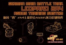 1/35 German Leopard 2A4 AGDUS training system