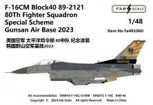 1/48 USAF 80Th Fs Lockheed-Martin F-16C Special Scheme
