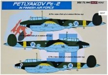 1/72 Decals Petlyakov Pe-2 (Finnish AF)
