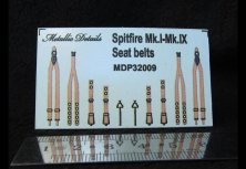 1/32 Supermarine Spitfire Mk.I-Mk.IX seat belts