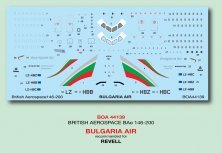 Boa Decals BAe 146-200 Bulgaria Air 1/144