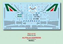 Boa Decals Avro RJ 85 Alitalia Express 1/144