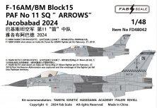 1/48 General-Dynamics F-16AM/F-16BM Block 15 Paf