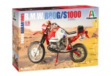 1/9 Bmw 1000 Dakar 1985. Color Instruction Sheet Rubber And Chro