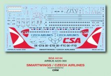 1/144 Decals A220-300 Smartwings with CSA livery