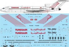 1/144 Tunisair Boeing 727-2H3/Adv