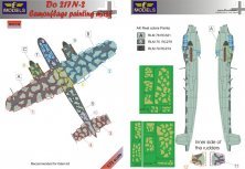 1/72 Mask Do 217 N-2 Camouflage pattern for Italeri