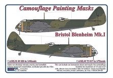 1/48 Camouflage masks Bristol Blenheim Mk.I