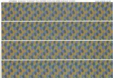 1/28 4 colour "lozenge" full pattern width for upper surfaces