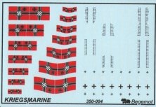 1/350 German Kriegsmarine flags and markings
