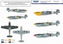 1/32 HA-1112M1L Buchon Movie Star decal sheet & conversion